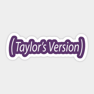 (Taylor's Version) Sticker